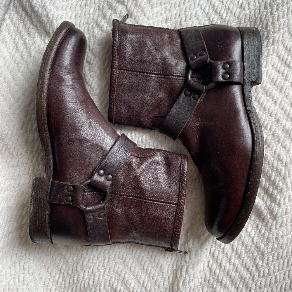 Frye Women’s Phillip Short Harness Boot